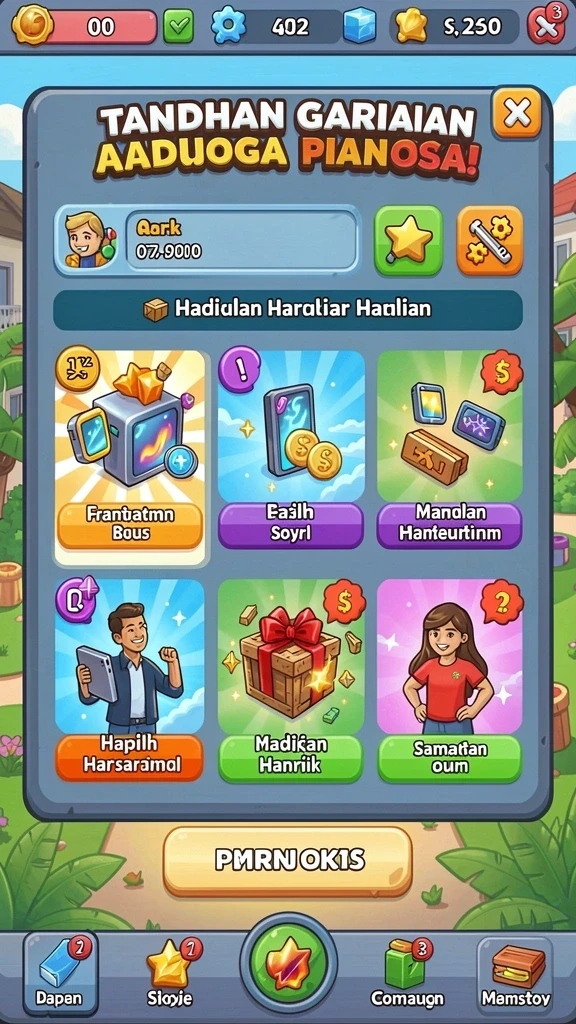 Screenshot 1: Menampilkan karakter utama dalam aksi.
