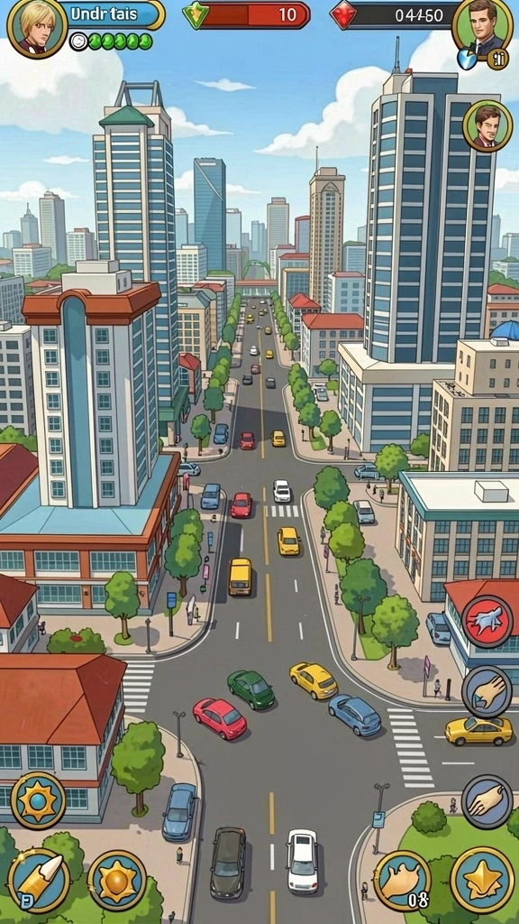 Screenshot 2: Tampilan dunia fantasi yang memukau.