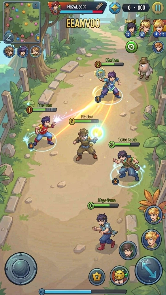 Karakter unik yang dapat dimainkan di dalam game.