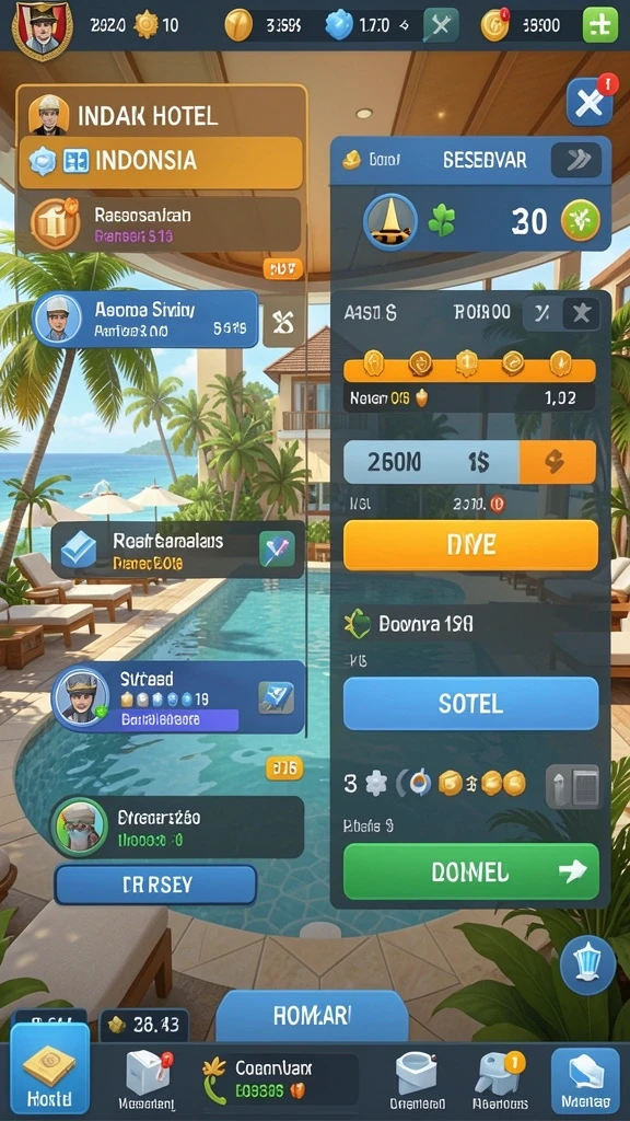 Gameplay yang seru dengan berbagai tantangan menarik.