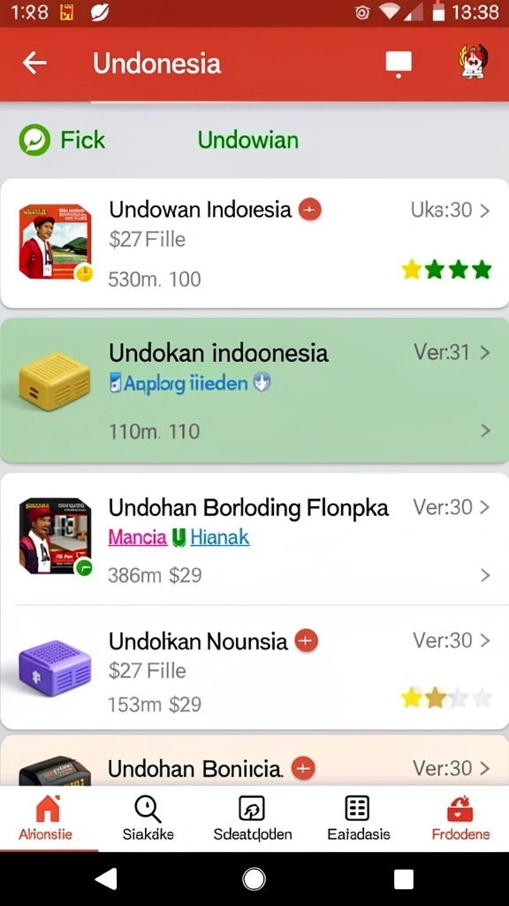 Salah satu level menantang dengan latar belakang yang spektakuler.