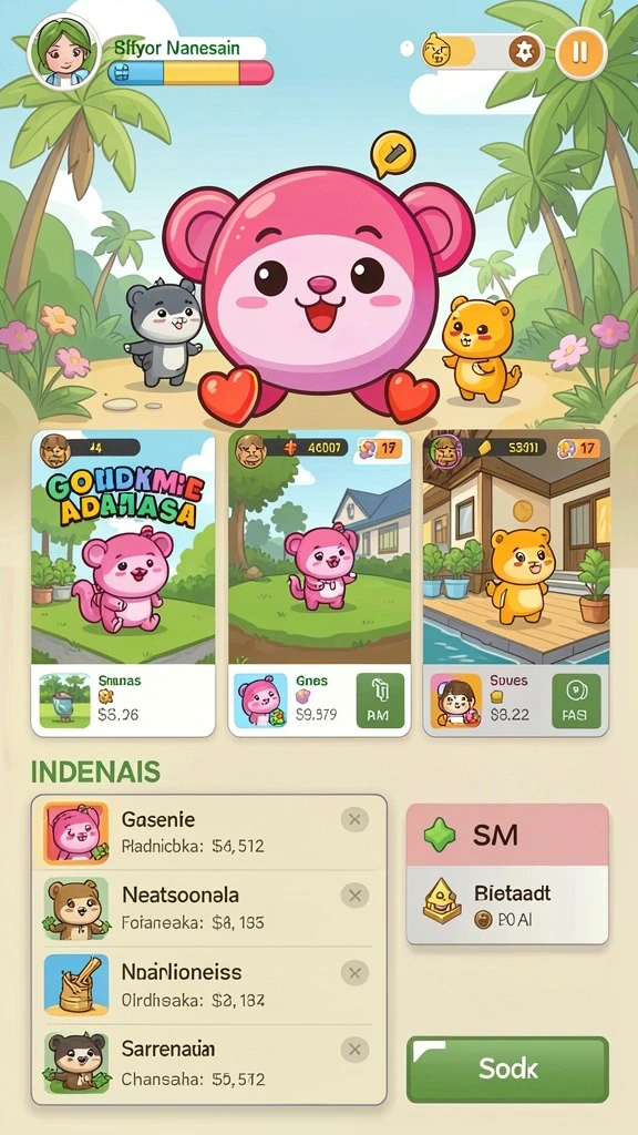 Tampilan awal aplikasi ASTONBET yang menarik.