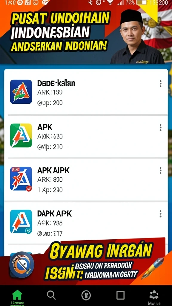 Screenshot 3: Berbagai pilihan karakter dalam BANK303.