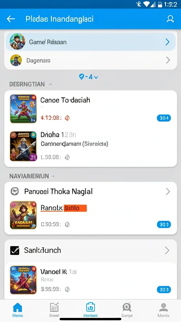 Karakter pemain yang beragam dan unik.