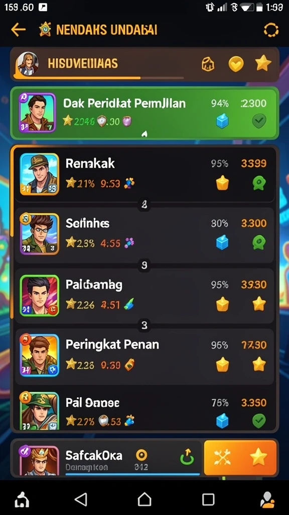 Tampilan antarmuka pengguna yang intuitif.