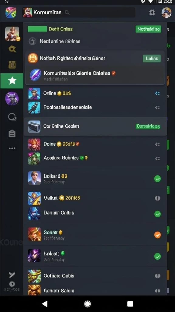Screenshot aksi seru dalam pertempuran.