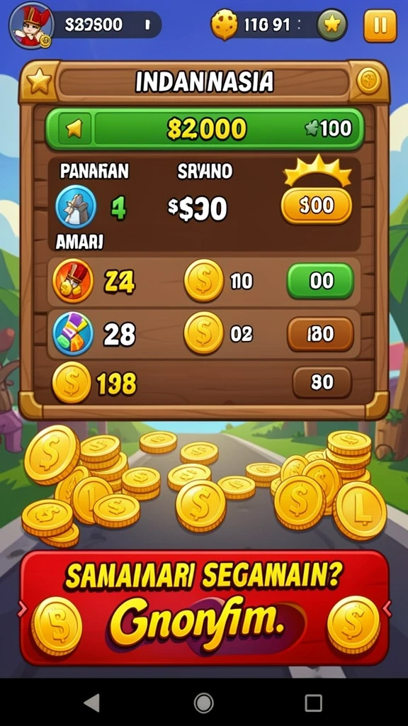 Grafis yang memukau dan penuh warna.