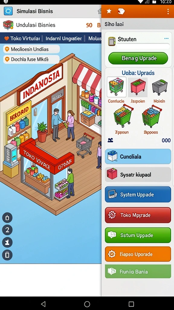 Karakter unik yang ditawarkan dalam game.