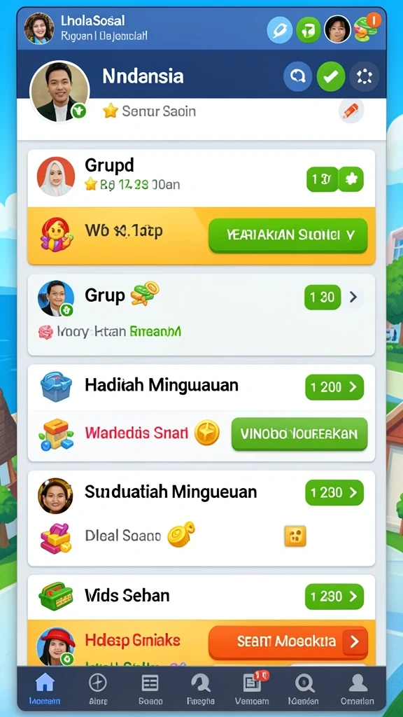 Beragam pilihan permainan menarik untuk dinikmati.