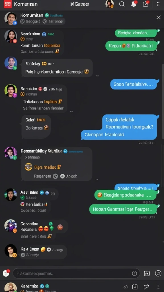 Contoh gameplay yang menunjukkan aksi seru di HARTA11.