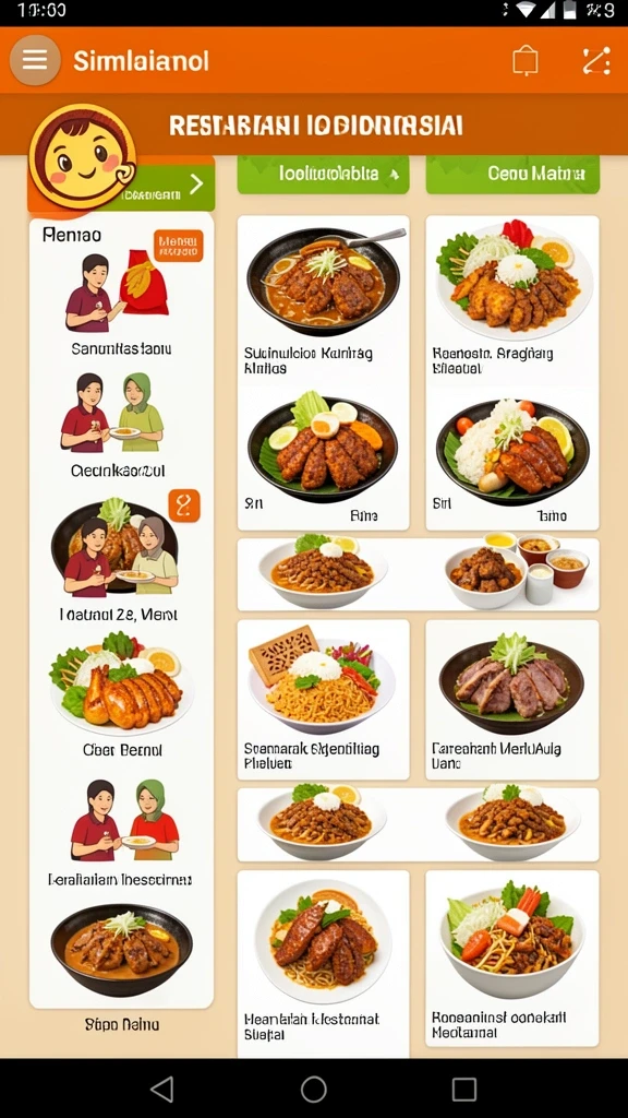 Antarmuka permainan yang intuitif dan mudah digunakan.