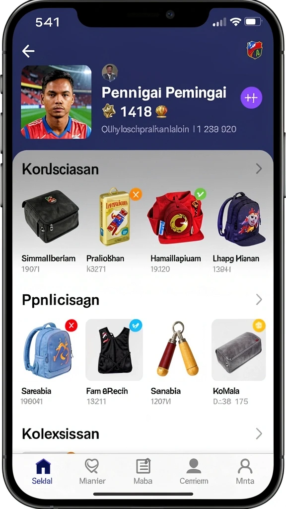 Karakter unik yang bisa dipilih oleh pemain.