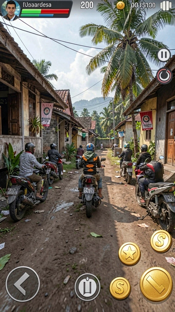 Reward menarik menanti di setiap akhir level.