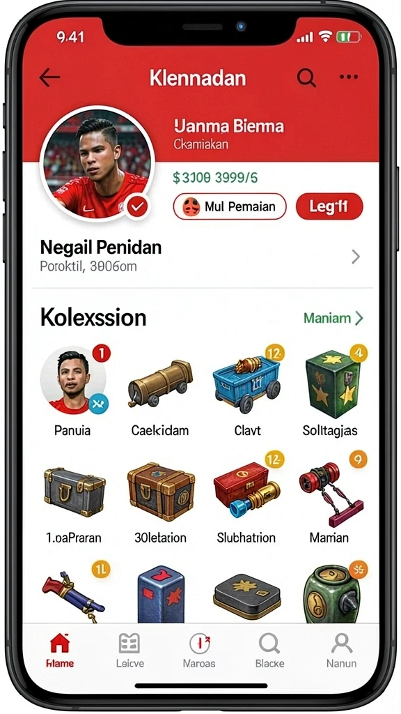 Level menantang yang memacu adrenalin.