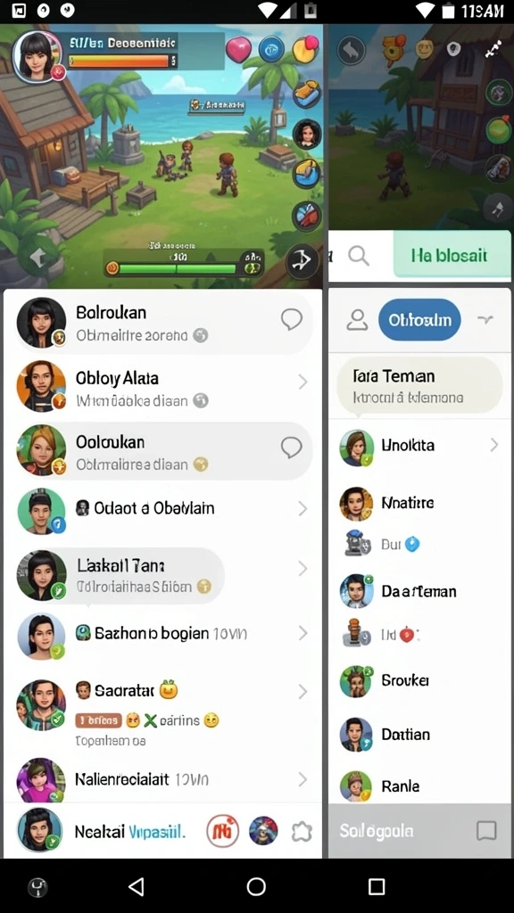 Mode permainan yang beragam dan menarik.