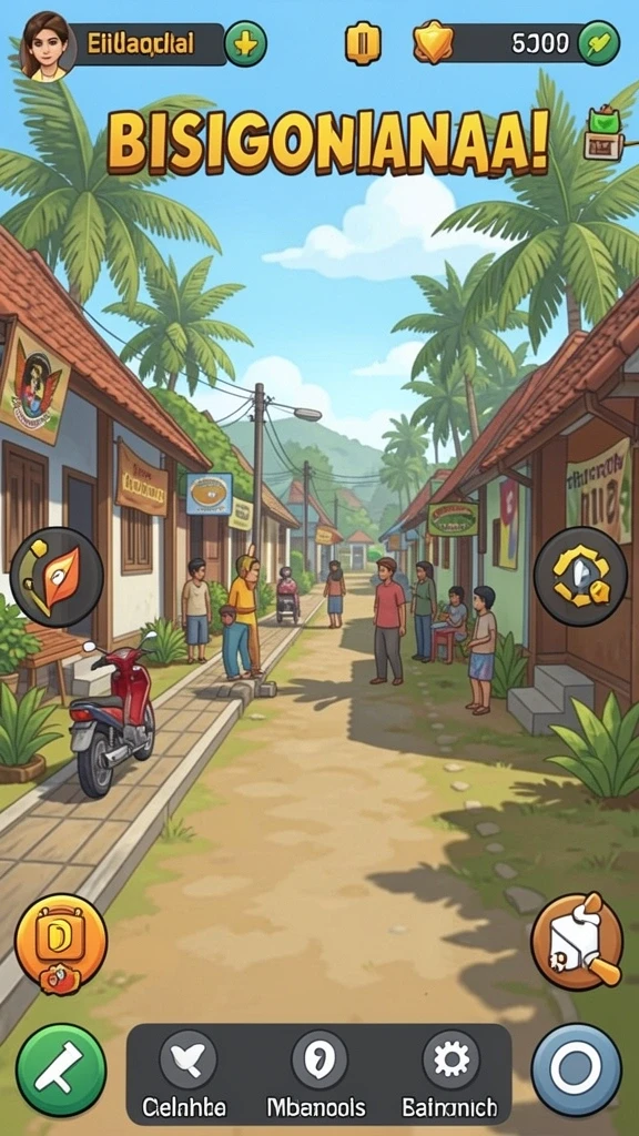 Karakter-karakter unik dan beragam untuk dipilih.