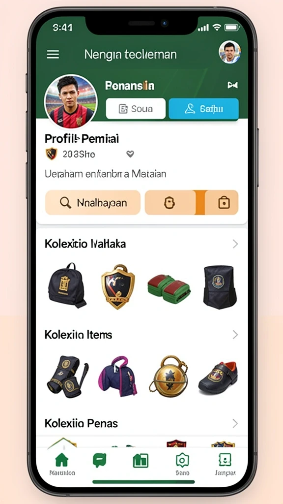 Berbagai karakter unik untuk dipilih.