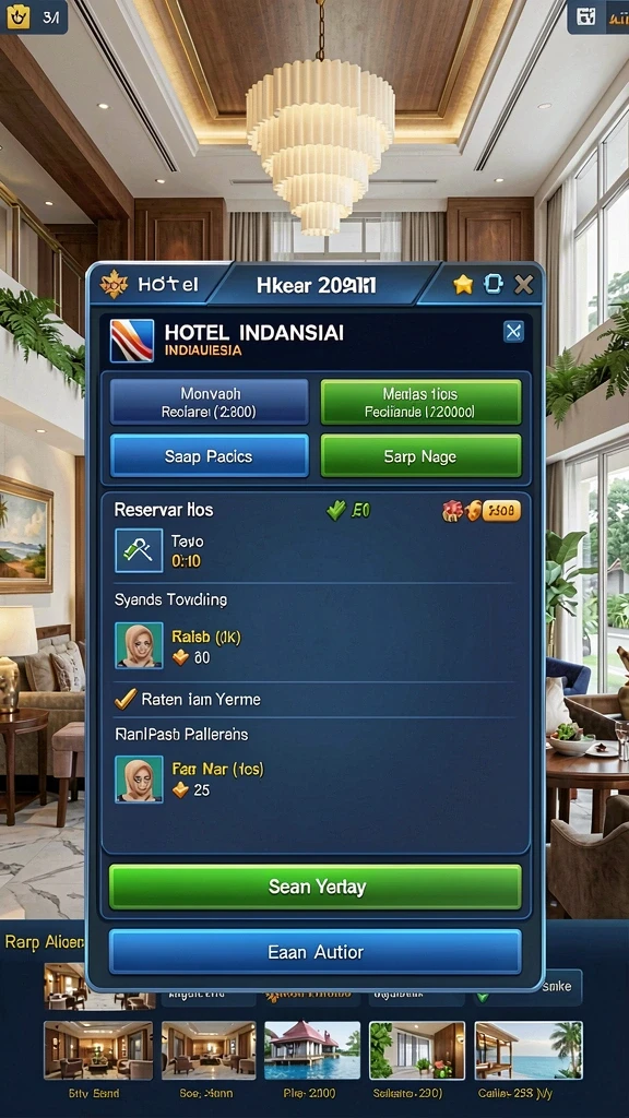 Screenshot memperlihatkan fitur komunitas yang memungkinkan interaksi antar pemain.