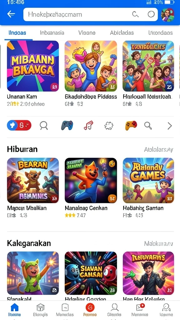 Komunitas aktif untuk interaksi pemain.