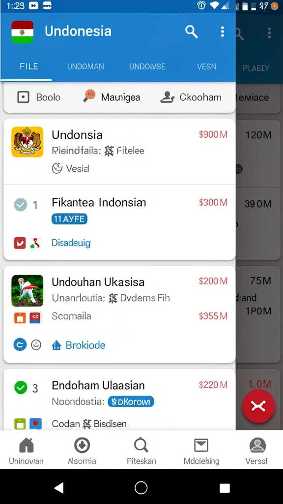 Tampilan antarmuka yang user-friendly.