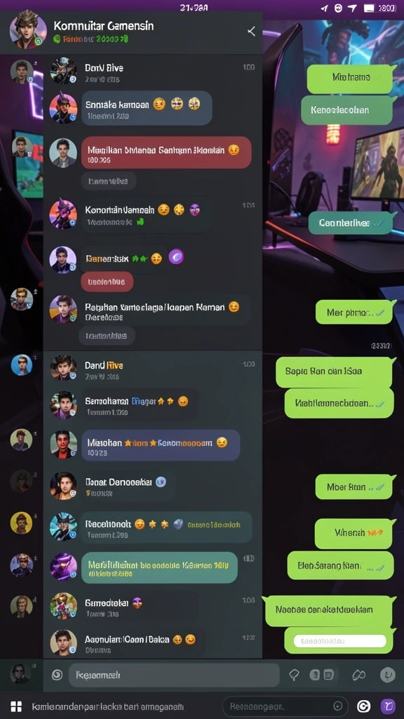 Mode multiplayer yang seru dan kompetitif.