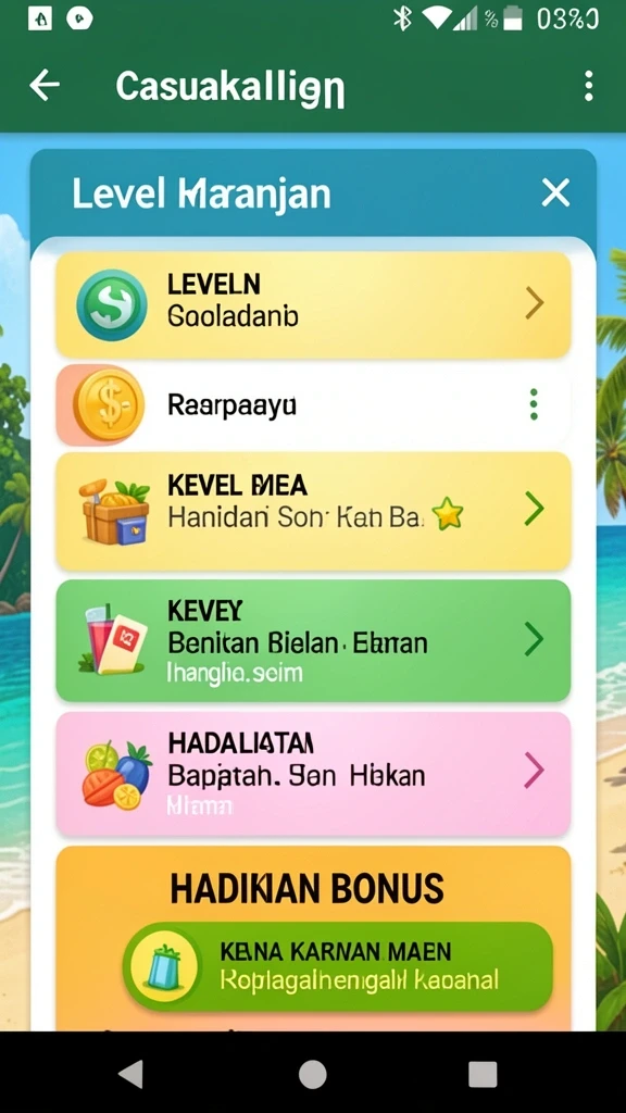 Tampilan utama permainan SL777 yang memukau.