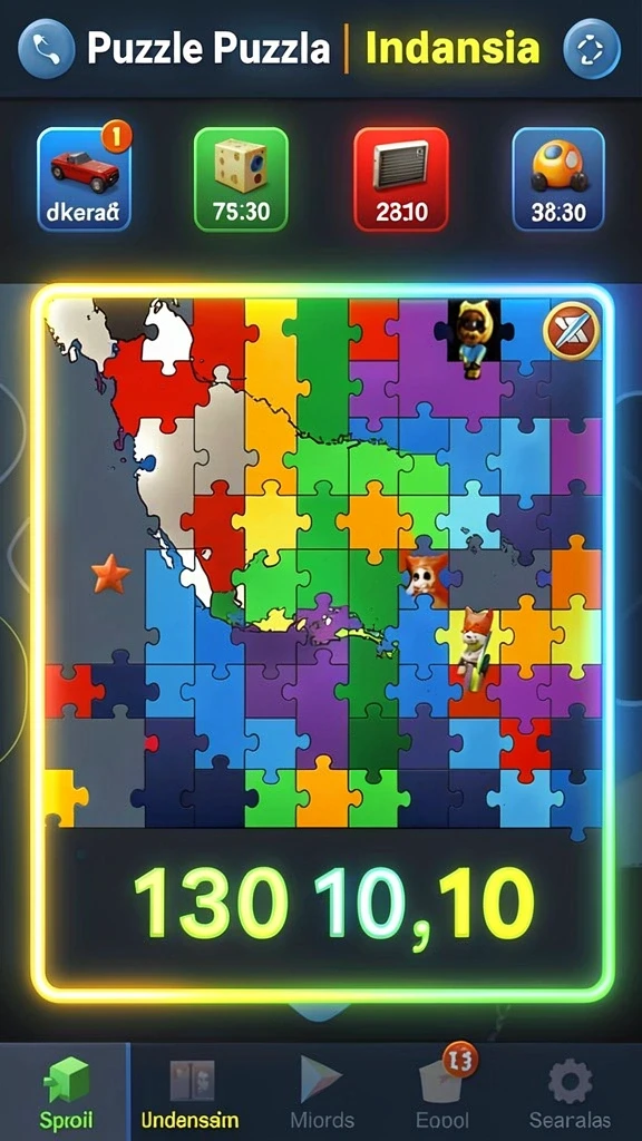 Tampilan utama SOBATGAMING yang menarik.