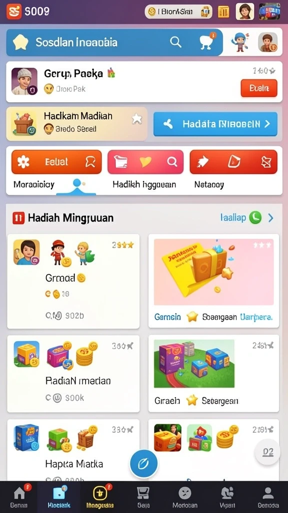 Fitur multiplayer yang memungkinkan kolaborasi antar pemain.